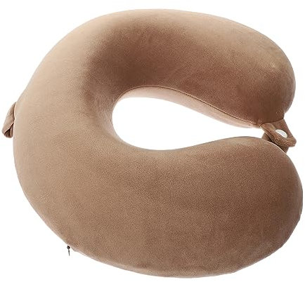 GRIRIW U-shaped Memory Foam Neck Pillow for Travel Nap Cervical Spine Comfortable