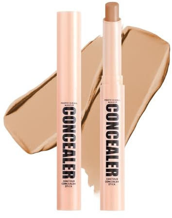Boobeen Correcteur Stick Résistant à l'Eau, Crème Mate et Douce pour le Contour et la Correction des Imperfections, pour un Maquillage Naturel et Sans Défauts
