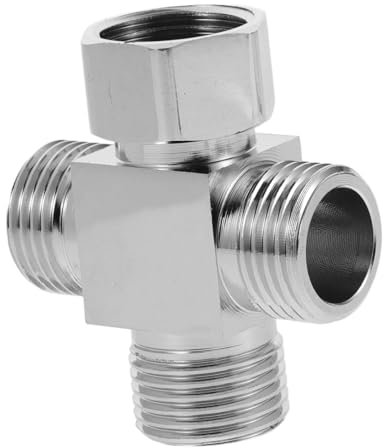 OSALADI Way Adapter Water Distributor Splitter for Faucet Pipe Adapter for Garden Hose Washing Machine Shower Connector