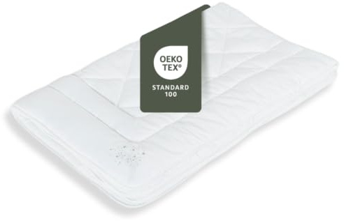 RIBECO GERMANY Steppdecke Jan, 135x200 cm, Wärmeklasse: warm | kuschelige Hohlfaser 6D-Füllung, hygienisch waschbar bei 60° & trocknergeeignet