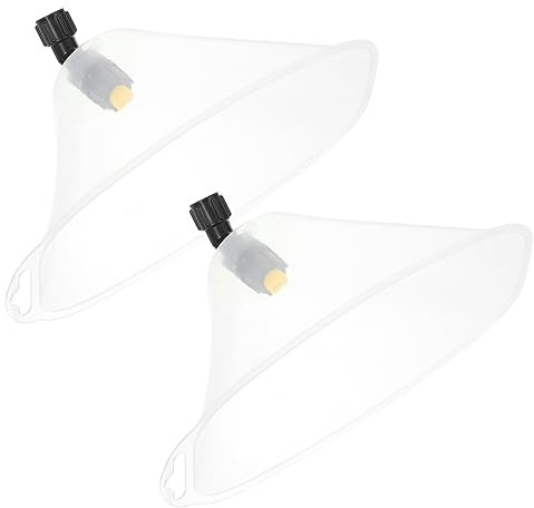 Luxshiny 2piezas Boquilla Pulverizadora De Alta Presión con Protector Cortaviento Atomizadora Reemplazable para Pulverizadores Eléctricos De Jardinería Unidades Duraderas y Fáciles De