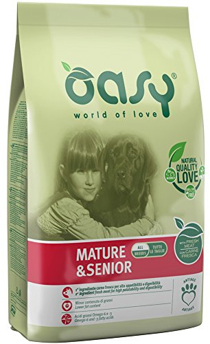 Oasy Dry Dog - Mature & Senior 12 kg.