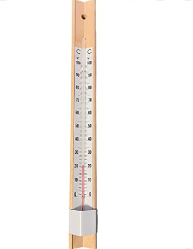 Termometro in legno da Caseificio per la Produzione di latte, ricotta e formaggio. (35cm)