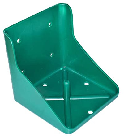Amagogo Salzblockhalter Mineralblockhalter Farm Equipment Box mit hoher Haltbarkeit für Pferde, Gross