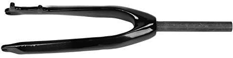 jerss Fahrradgabel Mountainbike Gabel Stoßdämpfung Starre Sichere Kohlefaser 24 Zoll für Fahrradzubehör (3K glänzend)