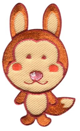 Catch the Patch Fuchs Tier - (Größe: 3,7 x 6,1 cm) – Aufbügler & Applikationen in verschiedenen Größen – Ideal für Kleidung, Schulranzen, Jeans & Rucksäcke