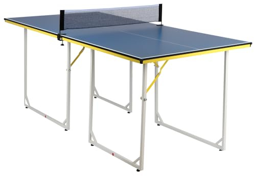 Midsize Ping Pong Table Tennis Table for Indoor and Outdoor, Portable Tennis Table, Quick Instrallation