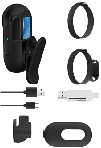 Kamera-Halsband für Katzen - Kamera für Haustierhalsband 1080p, Körperkamera | Kamera-Halsband mit Halsband für Videoaufnahme, Kamera-Halsband für Kamera für