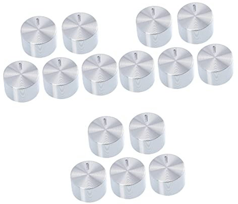 Uonlytech 15stücke Teiliges Aluminium-gasherd-drehknöpfe Hochwertige Ersatzknöpfe Für Gasherde Einfache Installation Kompatibel Mit Standard-gaskochfeldern Praktische Und Zeitsparende