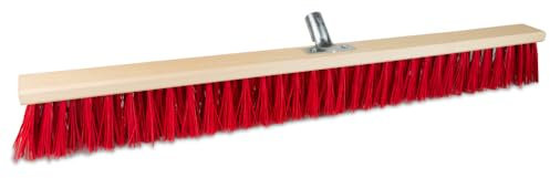 Balai de rue - 800 mm - Sans manche - Balai de jardin industriel - Avec poils stables - 80 cm sans manche
