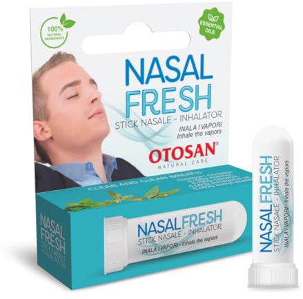 Nasal Fresh Otosan Inalatore stick aromaterapico 100% oli essenziali naturali