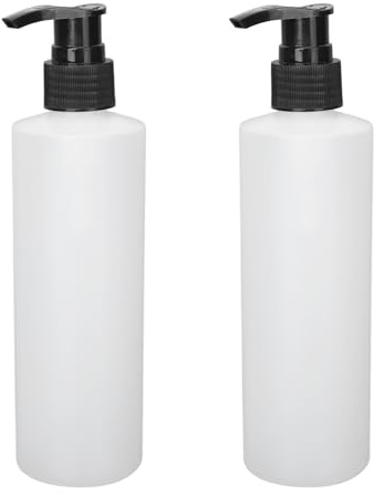 2 paket 250 ml påfyllningspump massage lotion krämig behållare vardagsrum spa eterisk olja verktyg