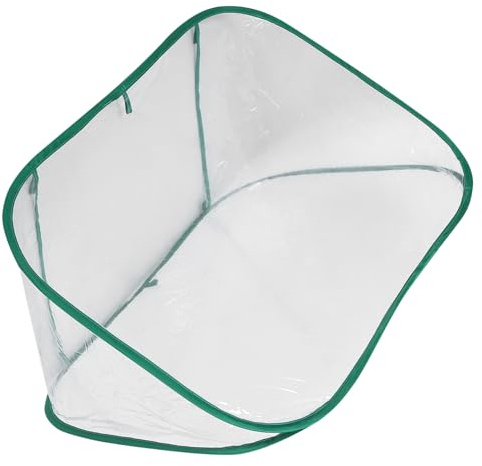 SUPVOX Invernadero Plegable Mini Refugio para Plantas De Jardín Protección Móvil para Plantas Protectora Habitats Portátiles Transparente