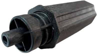 IdeaGenesis - Raccordo telescopico con spina di pesce per tapparella - Capsula avvolgibile per asse 40 mm - Ricambi e ricambi per tende (telescopico con tassello, asse 40 mm)