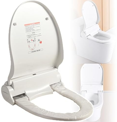V-Type Automatic Pad Change/Touch Pad Change + Heating/Wave Pad Change + Heating Toilet Seat, Electric Heated Smart Bidet - 32-36°c Constant Temperature,C
