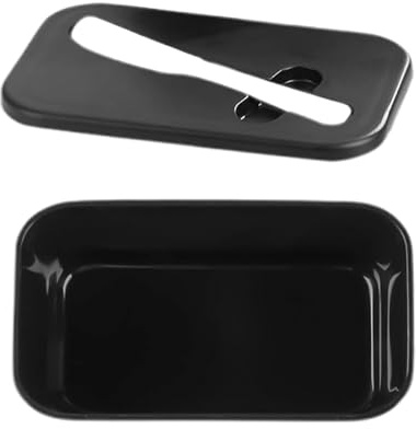 Njidher Burrier, impermeabile da bancone per conservazione del burro, scatola di immagazzinaggio lavabile in lavastoviglie, prima colazione, cucina, casa, ristorante, scaffale per frigorifero