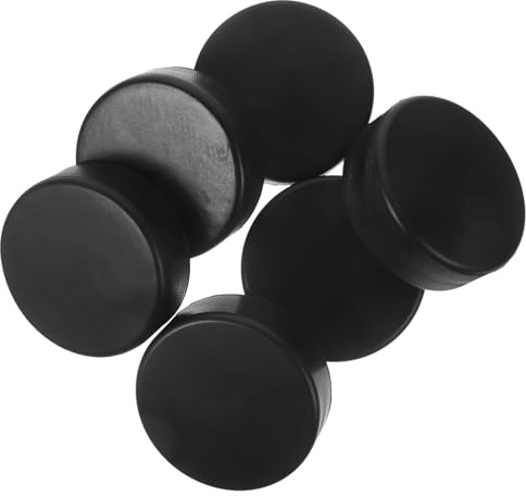 DIYEAH Palet d'Entraînement en PVC 6 Pièces pour Hockey sur Glace, Accessoire Sport pour Entraînement et Compétition en Patinage à roulettes