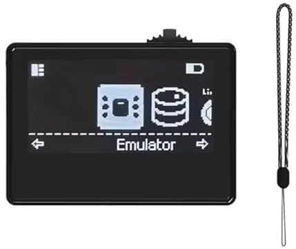 Tosuny Émulateur NFC/NTAG, Simulateur NFC avec écran OLED de 1,3, Interface de Chargement USB C, Carte PCB avec Antenne Intégrée, Micrologiciel de Mise à Niveau de L'application INFC, (BLACK)