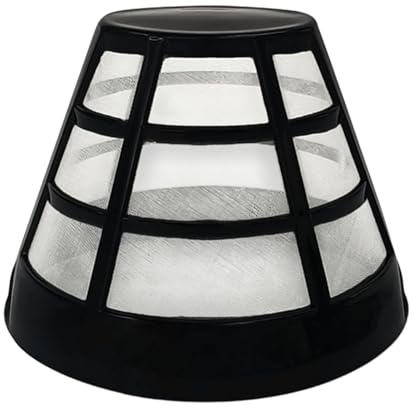 Reemplazo De La Cesta Del Filtro De Café - Filtro Permanente Reutilizable De 3,81 Pulgadas | Filtros De Malla De Nailon En Forma De Cono: Robusto De Café De PP Para Cuatro Tazas. Este Es