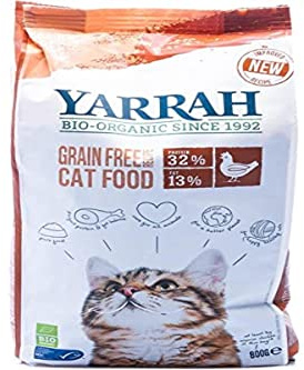 Yarrah Gato Pienso De Pollo Sin Cereales 800Gr. Bio 1 Unidad 800 g
