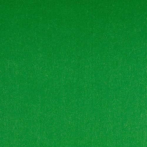 StoffBook Stabiler BASTELFILZ TASCHENFILZ Stoff CA. 5MM Stoffe, D243 (Grasgrün 1)