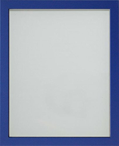 Frame Company Jellybean Colourful Wooden Picture Photo Frame, Royal Blue, A3* Choice of Colours & Sizes* NEW Fitted with Perspex