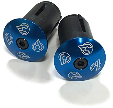 Cinelli Endkappen für Stangenenden, Unisex, Blau, Universalgröße