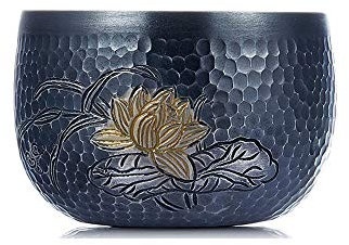 XXSC-ZC Copa de Plata esterlina, cóctel de Jerez de Licor, Vidrio de Whisky, Taza de té, Copa de Vino pequeña Hecha a Mano, Taza pequeña, Adecuado para licores,Single Cup