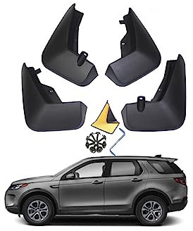 Parafango, for L-e R-Over Discovery Sport R-Dynamic 2020-2023 Paraspruzzi Anteriori e Posteriori Personalizzati Stampati Paraspruzzi Paraspruzzi Kit Accessori Auto da 4 Pezzi
