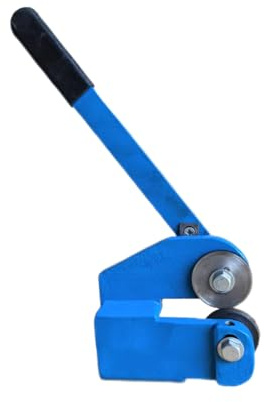 Mini Sheet Metal Cutter,MMS-1 Throatless Sheet Metal Shear, 16Ga Capacity Rotary Metal Cutting Shear