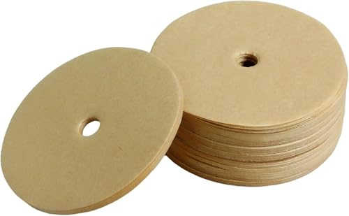 300 Pcs Percolator Coffee Filters,Percolators Filter with Hole,Disposable Disc Coffee Filters,Percolator Coffee Pot Filters for Camping Coffee Pot Home Office Use