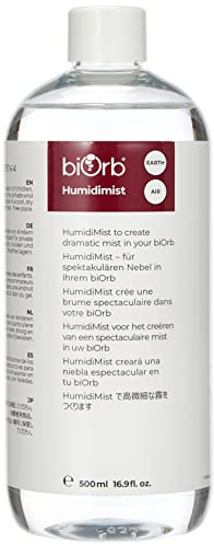 biOrb 46155 biOrb Air HumidiMist Cap Set, 4 x 500 ml - sorgt für feinen Nebel, passend für biOrb AIR/Earth, sorgt für EIN gesundes Klima im Terrarium