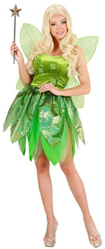 WIDMANN MILANO PARTY FASHION W Kostüm Waldfee, Kleid, Elfen, Feen, Fabelwesen, Faschingskostüme