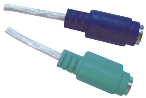Waytex 11400 USB a 2 X PS/2 Teclado/Ratón Adaptador