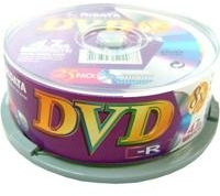 Ritek Ridata DVD-R 25Pk. DVD-R Rohling 4700 MB 120 Minuten 8 x Speed Spindel
