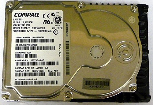 Quantum Compaq 18.2Gb SCSI 80 Pin 10Krpm 3.5in Disco Duro