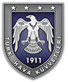 Aufkleber/Sticker türkische Luftwaffe HAVA Kuvvetleri Türkei Ankara 6x7cm A2592