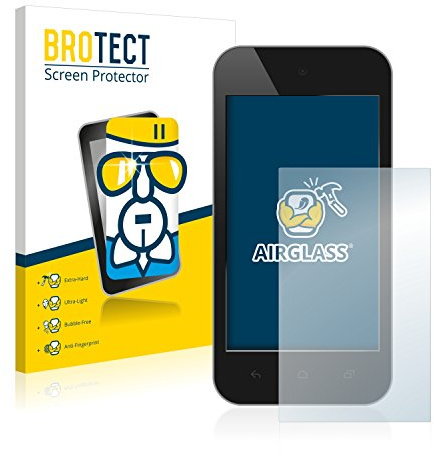 BROTECT Schutzglas für Displays 4 (10.2 cm) [89x50.2 mm, 16:9] | Transparenter Displayschutz Made in Germany Standardgrößen Schutzfolie Panzer Folie Glas 9H Einfache Montage Clear