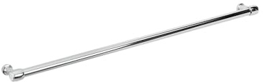 Metaltex Lonardo verchromte Stange für Aufhängungssysteme, 58cm