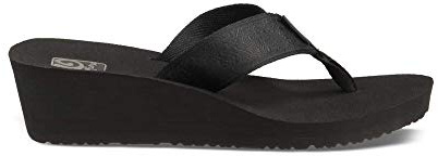 Teva Women's Mush Mandalyn Wedge 2-W,Motif Black,8 M US