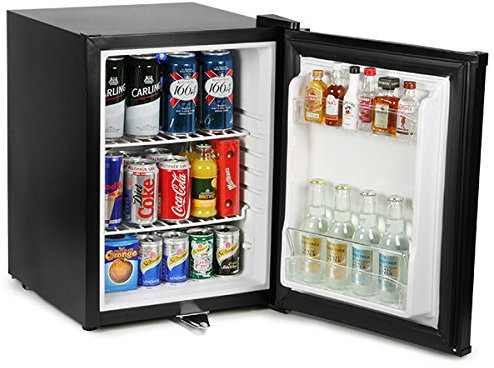 Frostbite Zero Degrees Mini Bar 35ltr - Counter Top Mini Fridge with Lockable Door, Suitable for Milk