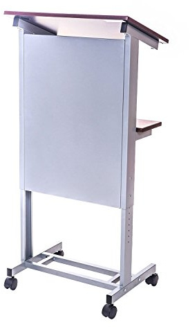 LUXOR Lectern Podium Mobile Presentation Station.