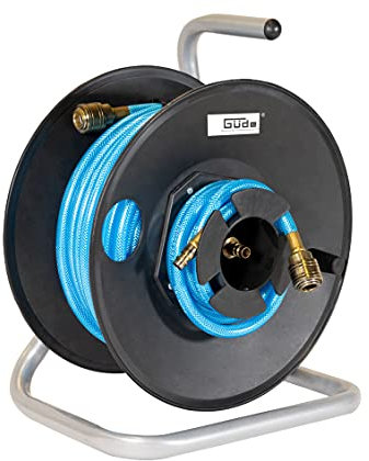 Güde 2879 avvolgitubo da giardino Avvolgitubo da terra Blu