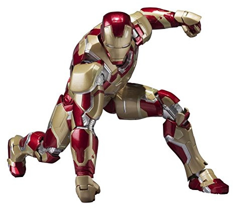 Mark 42 Iron Man 3 Bandai Tamashii Nations Action Figure by Bandai