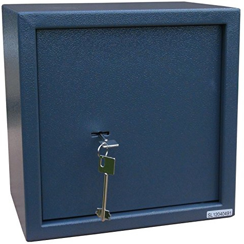 GDK Large Ammunition safe, ammo safe, pistal, high security, 280 x 245 x 205 black