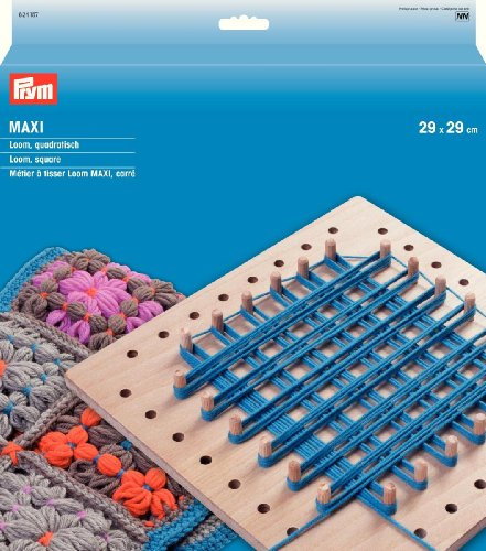 PRYM 624157 Loom MAXI quadratisch 29x29cm, Beige