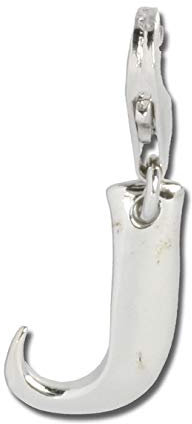 SilberDream 925er Charm Buchstabe J Echt Silber Armband Anhänger D1FC70J Silber Charmsschmuck von SilberDream für die Frau