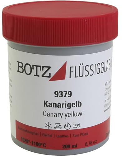 NEU Botz-Flüssig-Glasur. 200ml. Kanarigelb