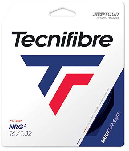 Tecnifibre NRG2 SPL Tennissaiten-Set, Schwarz, 17