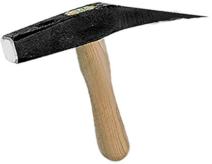 Ruthe 3025059119 Pavers hammare Berlin form med askhandtag, flerfärgad, 2500 g